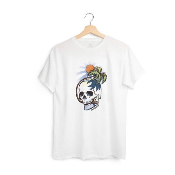 New DEL SOL Men's Biting Skull T-Shirt XL Eco Color Changing in Sun Women's Tee - Picture 7 of 16